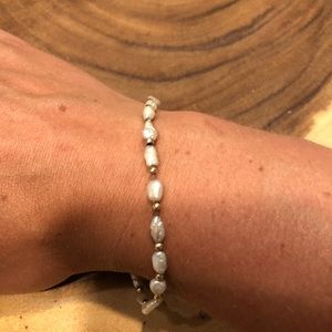 14k Gold Fresh Water Pearl Bracelet